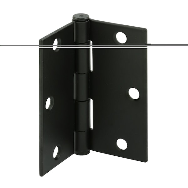 Prime-Line Door Hinge Residential Smooth Pivot, 3-1/2 in. with Sq. Corners, Oil Rubbed Bronze 3 Pack U 1150273 - main